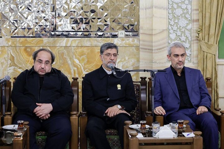 دیدار وزیر اقتصاد با تولیت آستان قدس رضوی