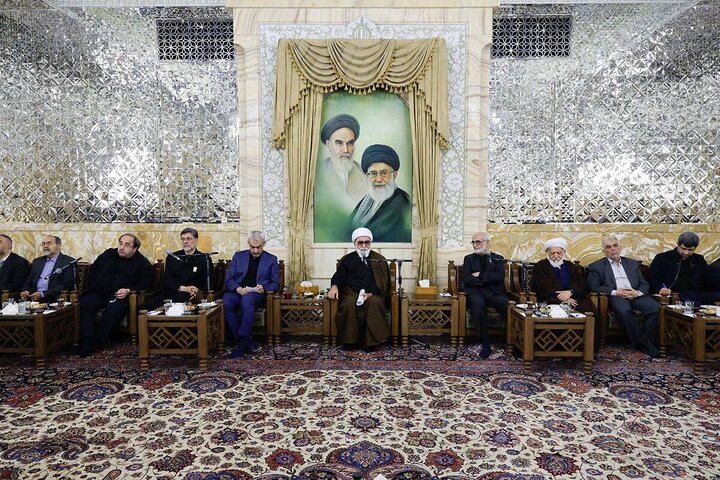 دیدار وزیر اقتصاد با تولیت آستان قدس رضوی