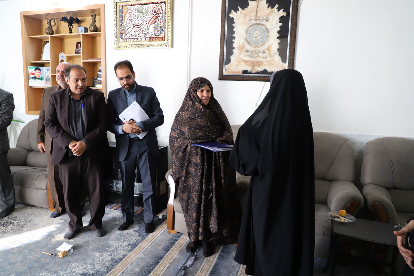 دیدار با همسر شهید والامقام سردار حاج رجبعلی آهنی