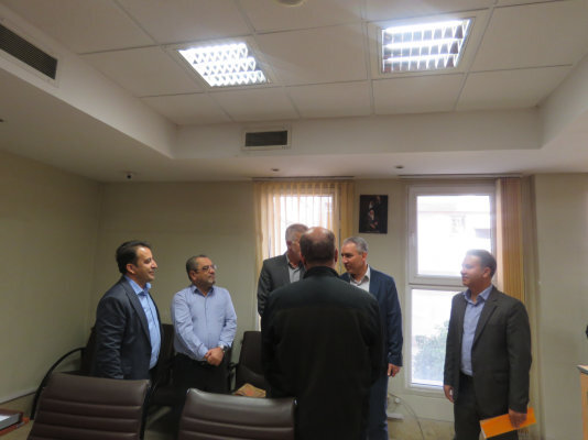 استان فارس- بازدید سرپرست  از مجتمع امور بیمه ای