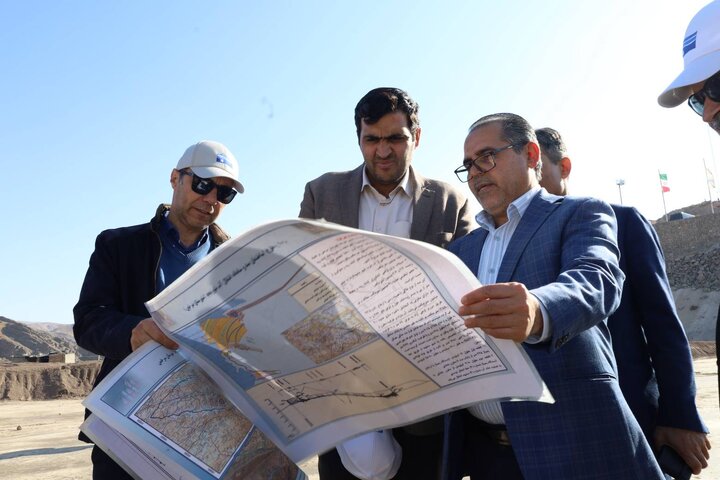 بازدید ذیحسابان دستگاه‌های اجرایی استان خراسان رضوی از عملیات احداث سد شوریجه در سرخس