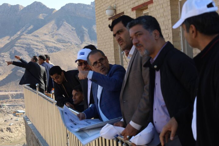 بازدید ذیحسابان دستگاه‌های اجرایی استان خراسان رضوی از عملیات احداث سد شوریجه در سرخس