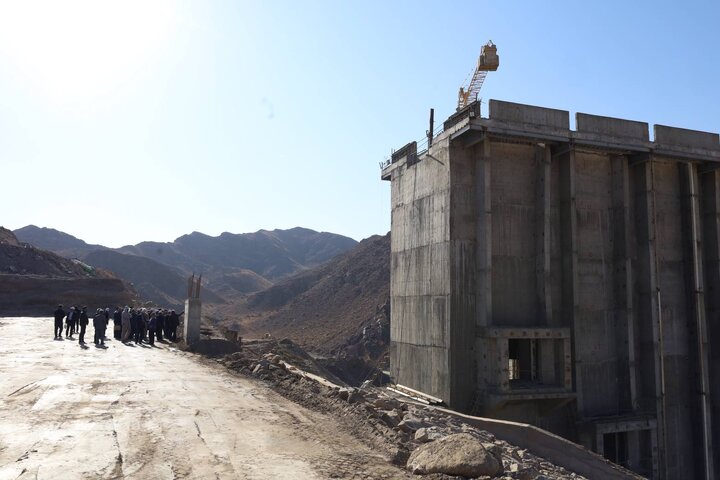 بازدید ذیحسابان دستگاه‌های اجرایی استان خراسان رضوی از عملیات احداث سد شوریجه در سرخس