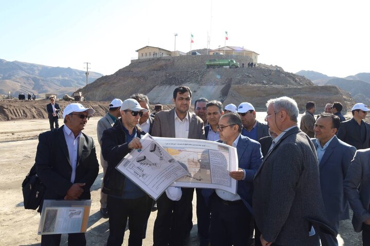 بازدید ذیحسابان دستگاه‌های اجرایی استان خراسان رضوی از عملیات احداث سد شوریجه در سرخس