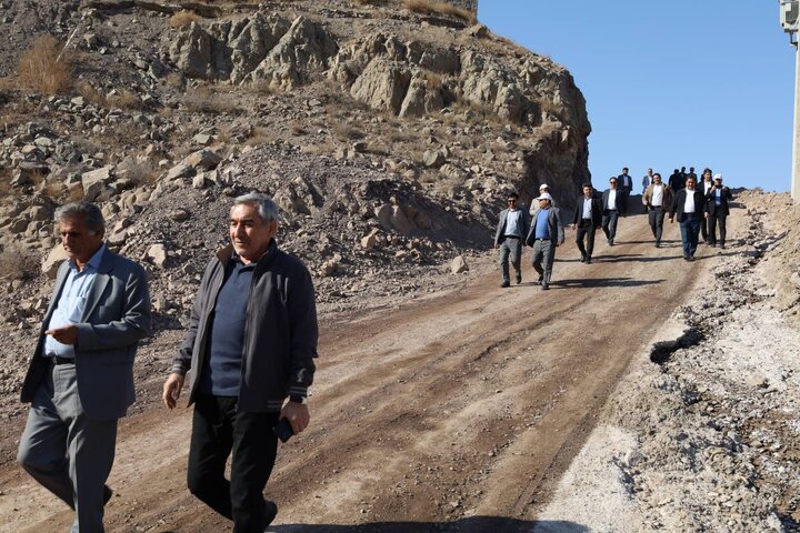 بازدید ذیحسابان دستگاه‌های اجرایی استان خراسان رضوی از عملیات احداث سد شوریجه در سرخس