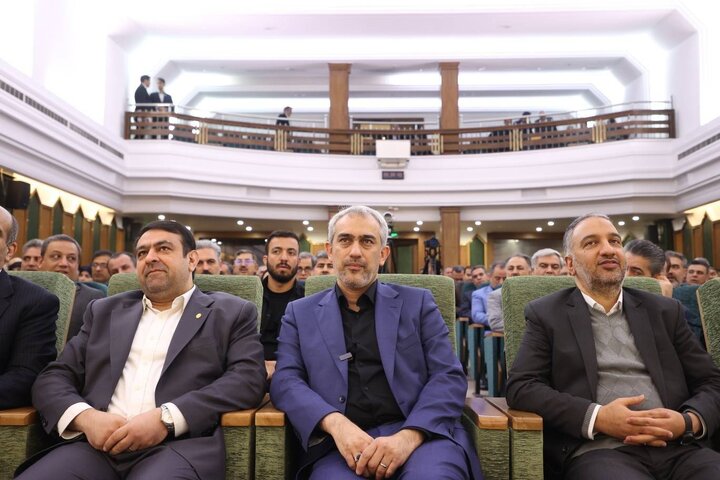 همایش بررسی عملکرد شش ماهه بانک ملی ایران با حضور سید علی مدنی زاده