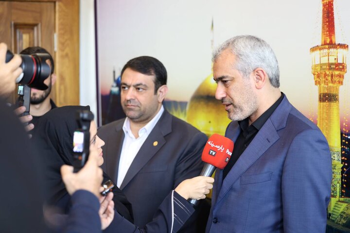 همایش بررسی عملکرد شش ماهه بانک ملی ایران با حضور سید علی مدنی زاده