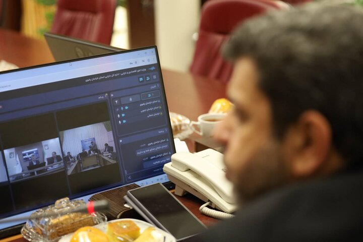 جلسه ستاد منطقه ۹ وزارت امور اقتصادی و دارایی  با حضور رئیس مرکز نوسازی اداری و توسعه سرمایه انسانی وزارت متبوع