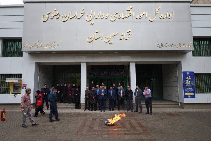 دوره آموزشی حضوری اطفاء حریق و پدافند غیرعامل