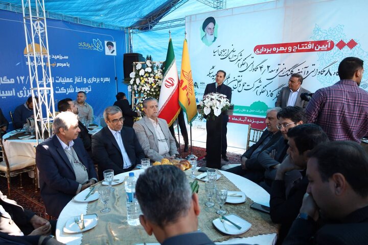 بهره‌برداری از نیروگاه ۱۲/۲ مگاواتی CHP و توسعه ناوگان گازرسانی استان با ۲۰۰دستگاه تانکر جدید