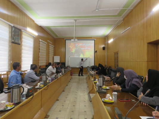 استان فارس- دوره آتش نشانی و مهار آتش