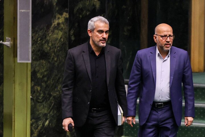 حضور وزیر اقتصاد در جلسه علنی مجلس شورای اسلامی