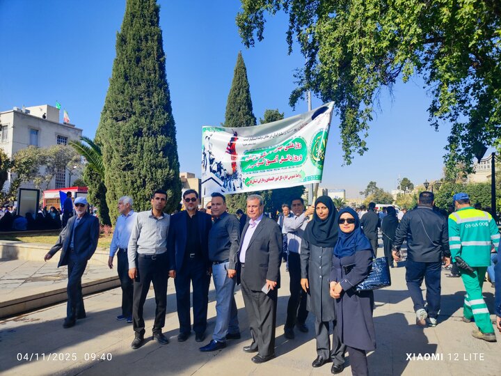 استان فارس - راهپیمایی 13 آبان