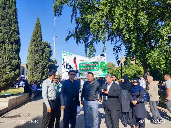 استان فارس - راهپیمایی 13 آبان