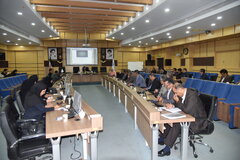 برگزاری چهاردهمین جلسه هماهنگی ذیحسابان دستگاه های اجرایی استان البرز به ریاست معاون نظارت مالی و رئیس خزانه معین استان البرز در سالن اجتماعات