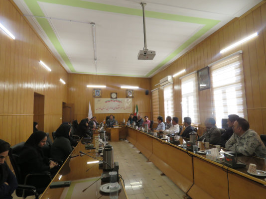 استان فارس - نشست صمیمی سرپرست با کارکنان