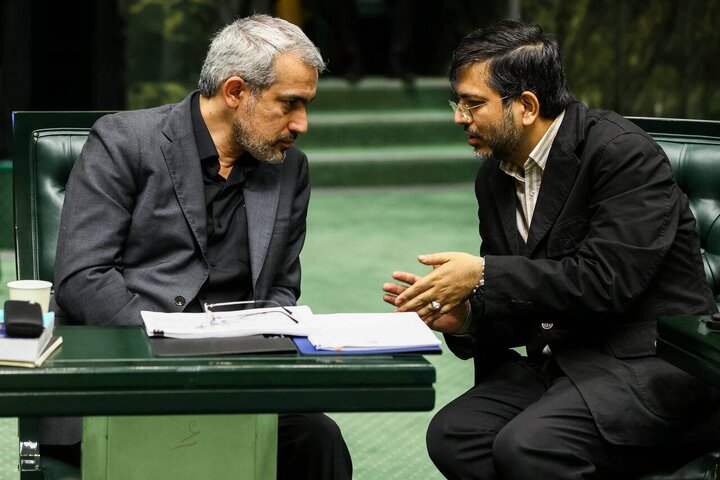 حضور وزیر اقتصاد در جلسه علنی مجلس شورای اسلامی