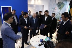 غرفه وزارت امور اقتصادی و دارایی در نمایشگاه اینوکس 2025