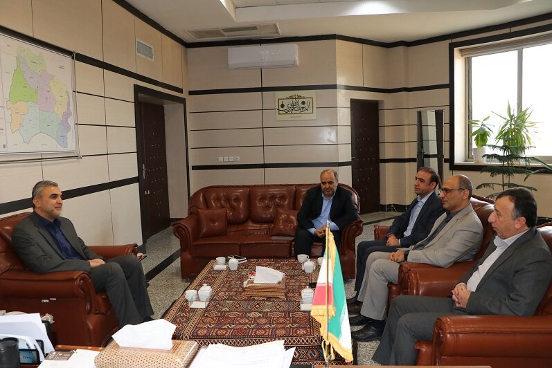 دیدار مدیران دستگاههای تابعه وزارت اقتصاد در استان با معاون استاندار خراسان شمالی