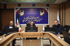 برگزاری جلسه بررسی مشکلات و چالشهای صدور مجوزهای کسب و کار در حوزه صمت به ریاست معاون اقتصادی اداره کل امور اقتصادی و دارایی استان البرز.