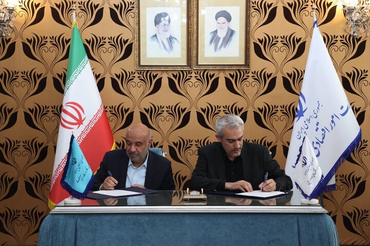 آیین امضای موافقتنامه تسهیل اعطای اعتبار مالیاتی