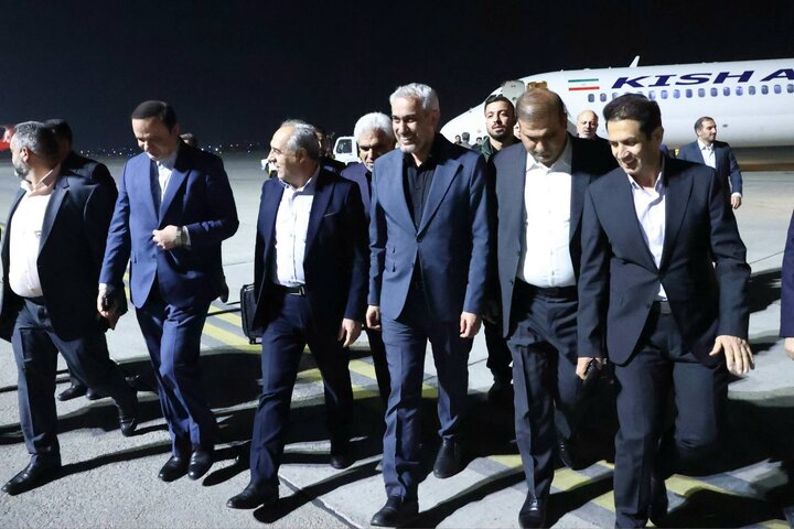 ورود وزیر اقتصاد به استان آذربایجان شرقی