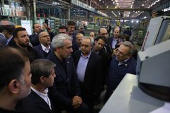 وزیر اقتصاد از شرکت ماشین سازی تبریز بازدید کرد