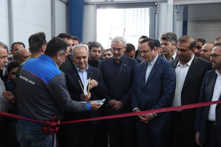 آیین افتتاح شرکت فولاد تاو استیل ارس
