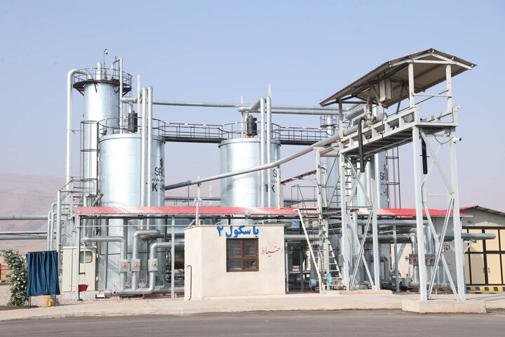 آیین بهره برداری از مجتمع پالایشگاهی سوان ارس