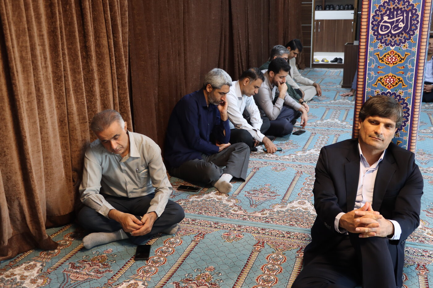 مراسم سوگواری شهادت حضرت فاطمه‌زهرا(سلام‌الله‌علیها) با حضور مدیران و کارکنان اداره‌کل امور اقتصادی و دارایی استان بوشهر برگزار شد