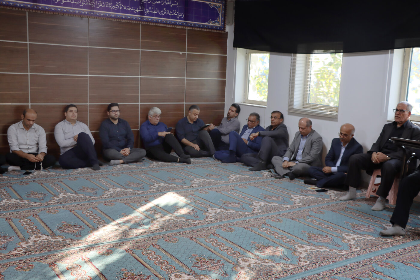 مراسم سوگواری شهادت حضرت فاطمهزهرا(سلاماللهعلیها) با حضور مدیران و کارکنان ادارهکل امور اقتصادی و دارایی استان بوشهر برگزار شد