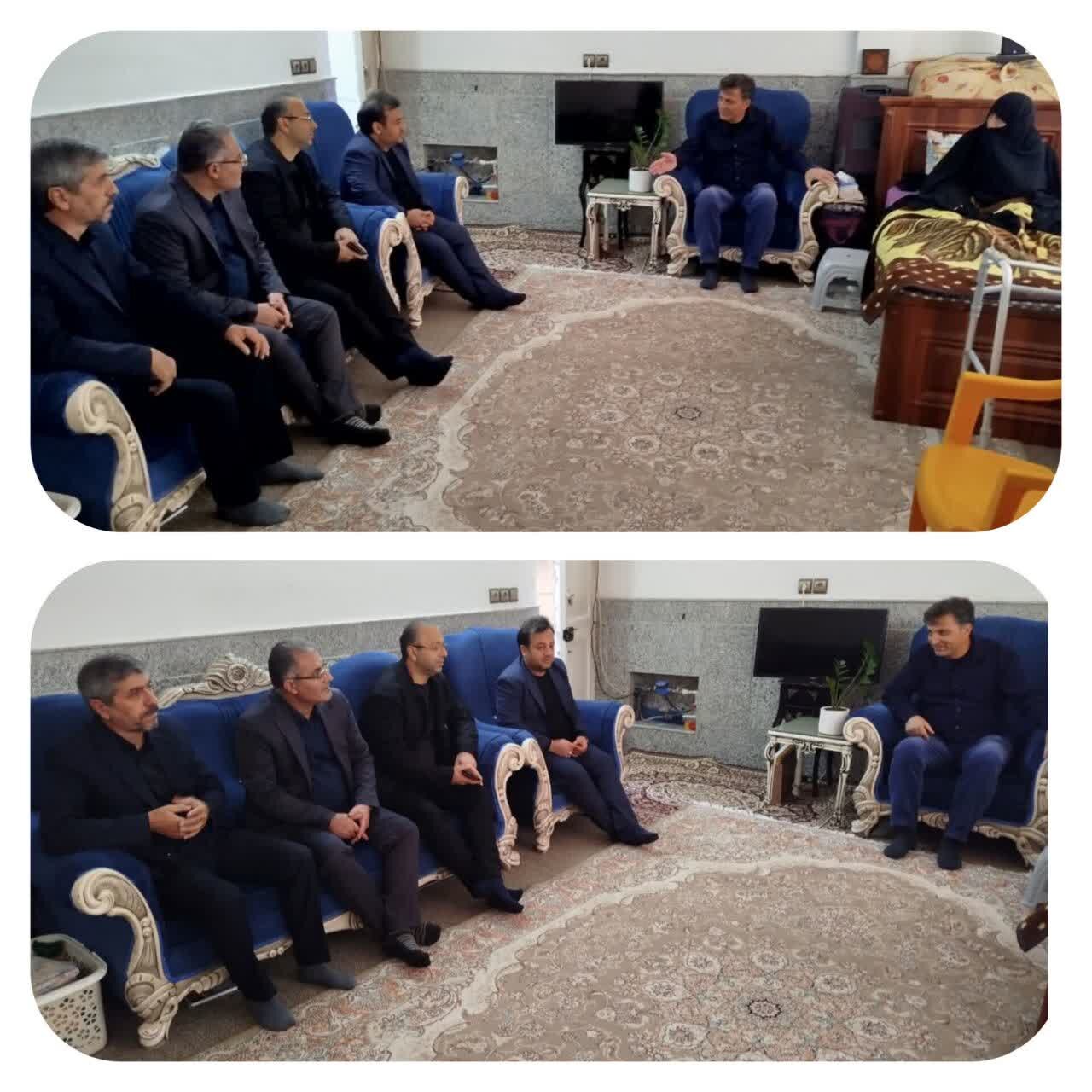 دیدار با مادر شهید دفاع مقدس