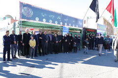 موکب خدمت‌رسانی دستگاه‌های تابعه وزارت اقتصاد در خراسان جنوبی برپا شد