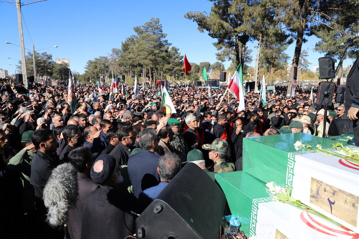 گزارش تصویر مراسم تشییع شهدای گمنام