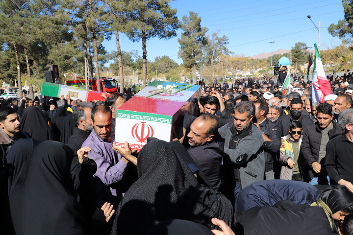 گزارش تصویر مراسم تشییع شهدای گمنام