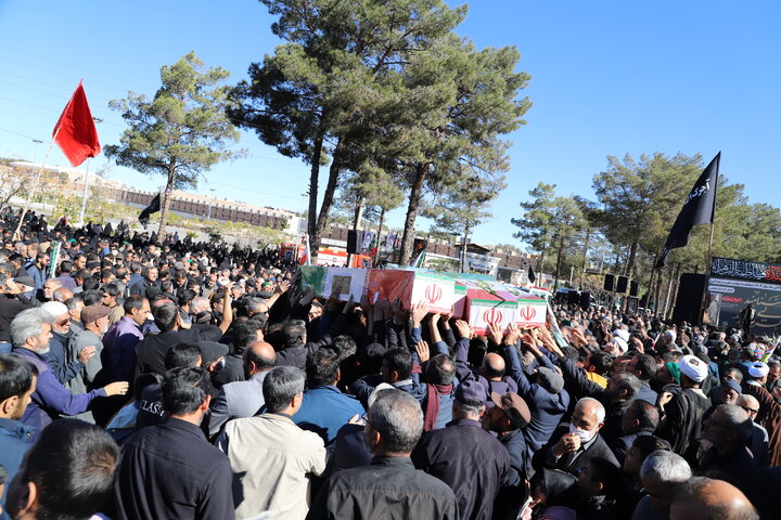 گزارش تصویر مراسم تشییع شهدای گمنام