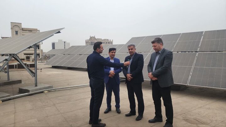 نیروگاه خورشیدی گامی عملی در مسیر تحقق برنامه‌های تحول سبز