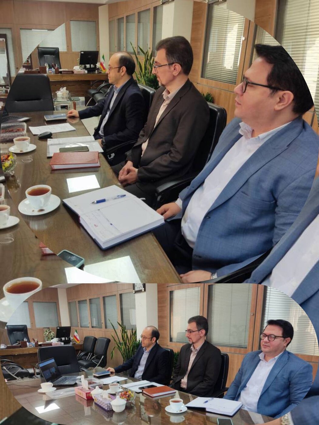 حضور معاون نظارت مالی و رئیس خزانه معین استان در وبینار کارگروه فرعی بررسی پرونده‌های فروش و مولدسازی اموال دولت