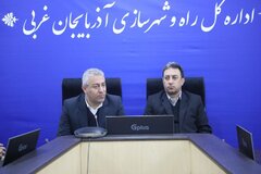 برگزاری مراسم تکریم و معارفه ذیحساب اداره‌کل راه و شهرسازی آذربایجان‌غربی