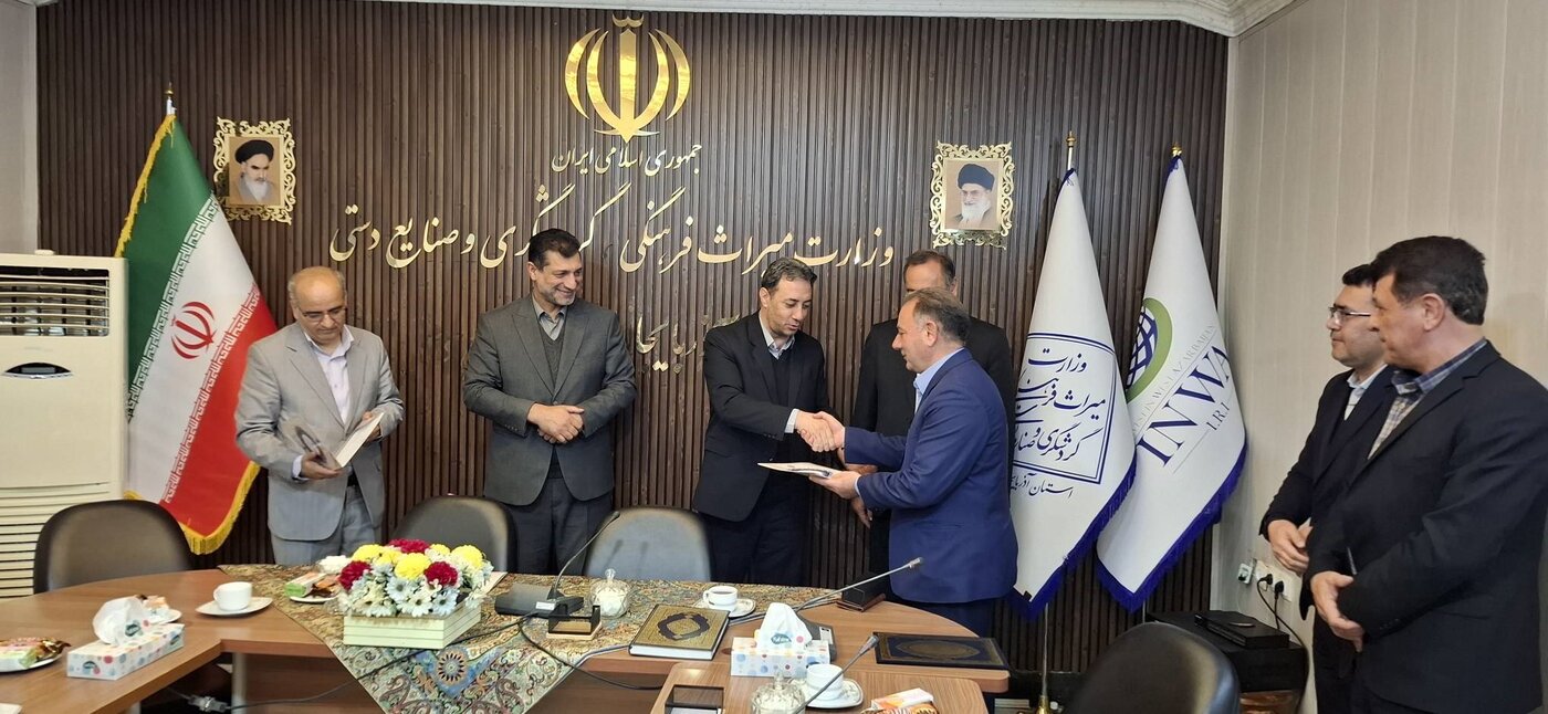 برگزاری مراسم تودیع و معارفه ذیحساب ادارهکل میراثفرهنگی، گردشگری و صنایع دستی آذربایجانغربی