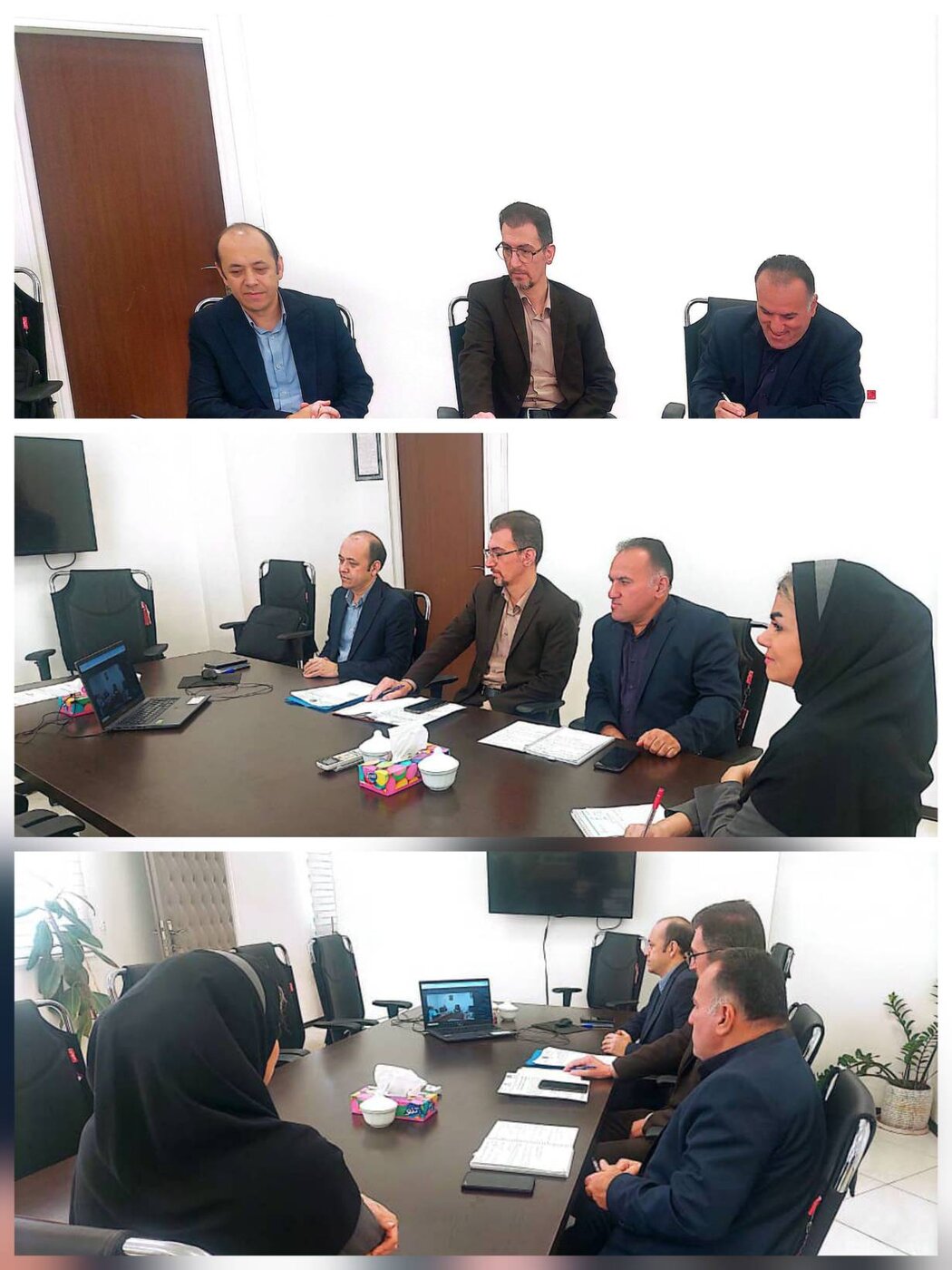 حضور معاون نظارت مالی و رئیس خزانه‌معین استان تهران در نشست وبیناری کارگروه رسیدگی به املاک فاقد سند