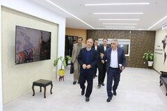 بازدید معاون توسعه مدیریت و منابع وزارت اقتصاد از فاز نخست تعمیرات اساسی ساختمان اداره‌کل امور اقتصادی و دارایی لرستان