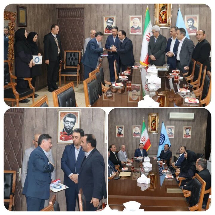 برگزاری آیین تکریم و معارفه ذیحساب اداره‌کل آموزش فنی و حرفه ای آذربایجان‌غربی