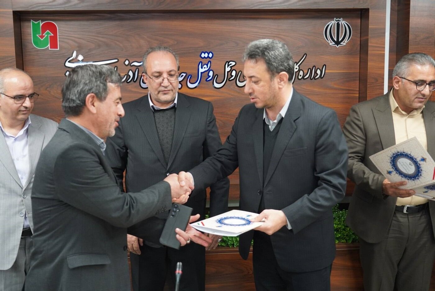 برگزاری آیین تکریم و معارفه ذیحساب اداره‌کل راهداری و حمل‌ونقل جاده‌ای آذربایجان‌غربی