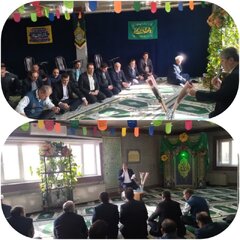 برگزاری جشن مولودی خوانی ویژه میلاد حضرت زهرا سلام الله علیها در اداره کل امور اقتصادی و دارایی استان قم