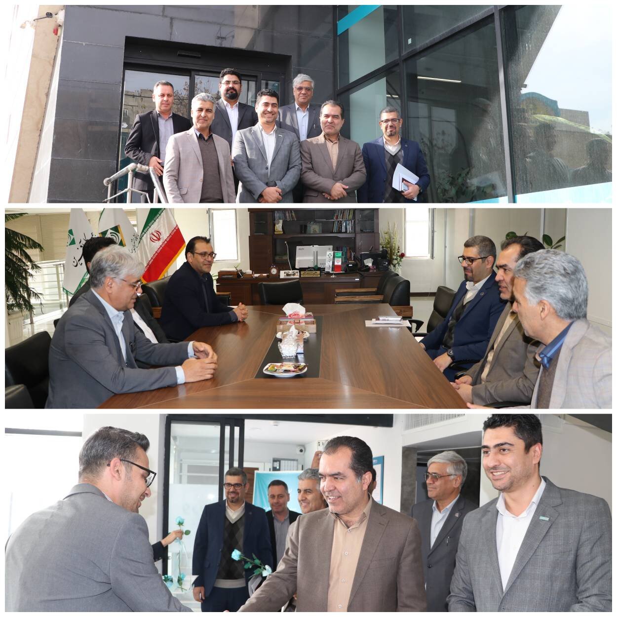 بازدیدمعاون نظارت مالی و رییس خزانه معین استان از نمایندگی بیمه های استان در معیت معاون هماهنگی امور اقتصادی استاندار