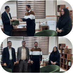 آئین تکریم و معارفه عامل ذیحساب کانون پرورش فکری استان قم برگزار شد