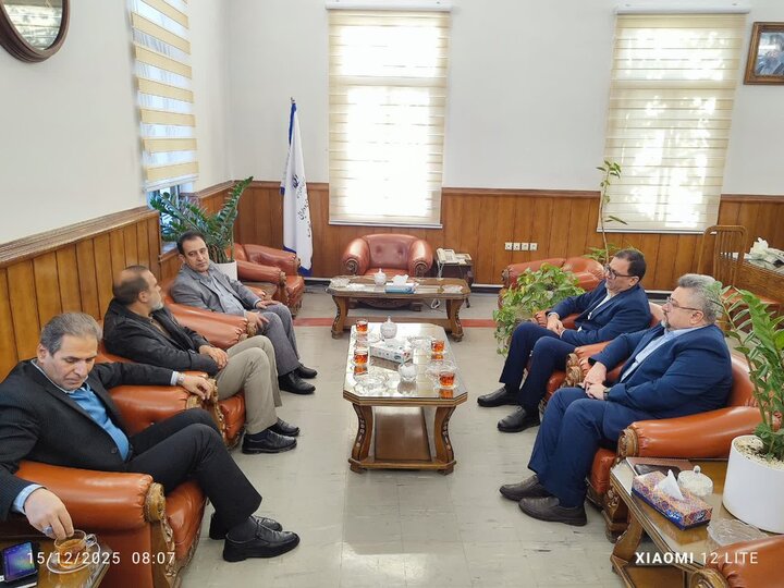 استان فارس- دیدار سرپرست اداره کل با مدیریت شعب بانک قرض الحسنه مهر ایران در استان