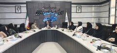 تجلیل از بانوان شاغل اداره کل
