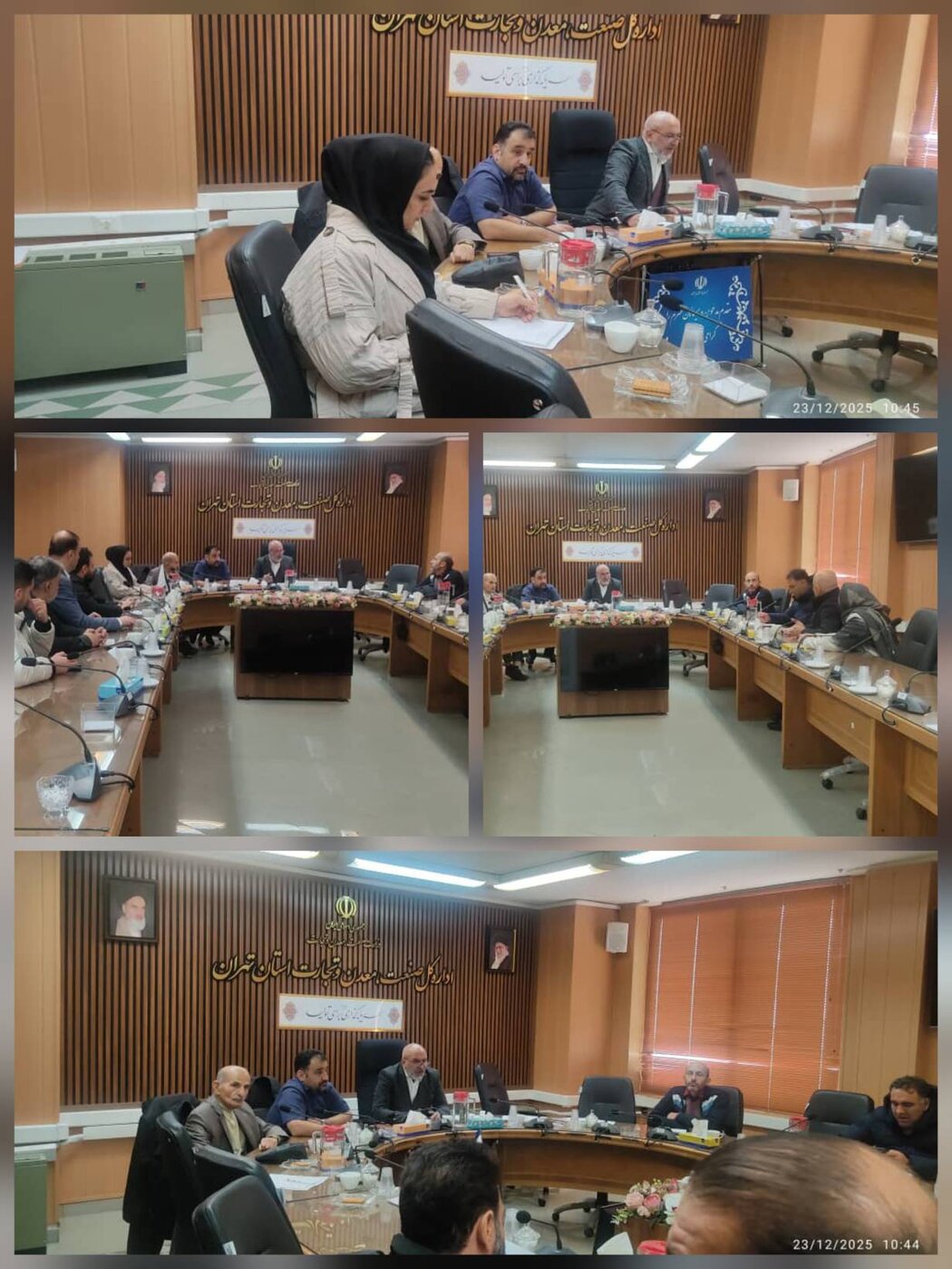 حضور فعال اداره کل امور اقتصادی و دارایی تهران در ستاد تسهیل و رفع موانع تولید